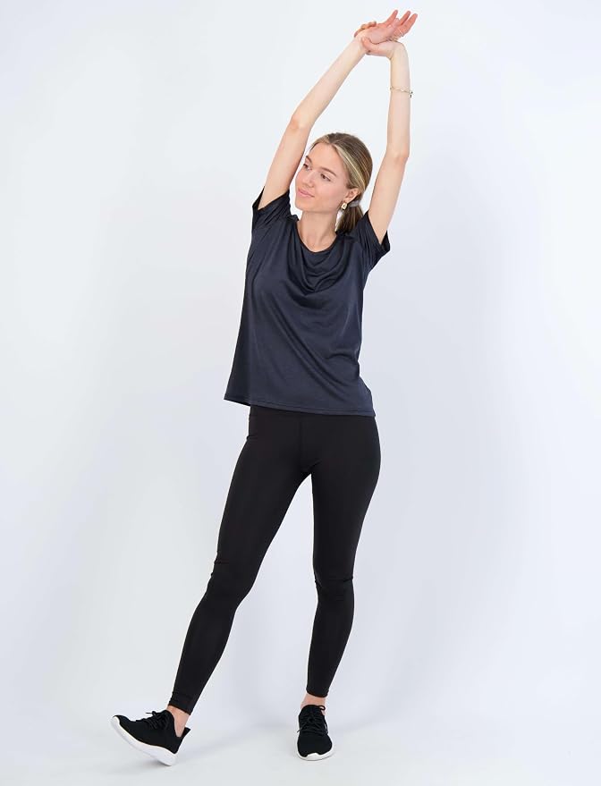 5 Pack Women's Dry Fit Short Sleeve Athletic Gym Workout Running Tops | Available in Plus Size, Exercise, Sports, Fitness, Quick Dry, Cooling, Moisture Wicking, Loose Basic Tees, Yoga, Pilates