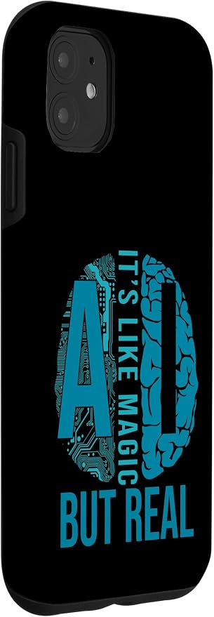 Artificial Intelligence Robot Futuristic AI Robotic Engineer Case for iPhone 11