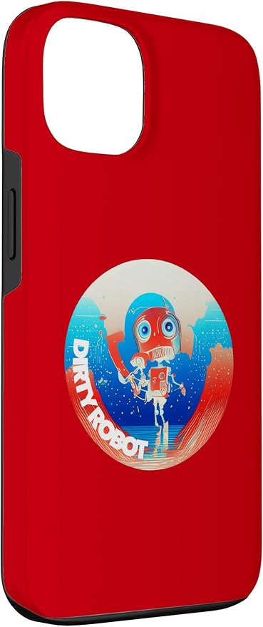 Dirty Robot my computer friend brand AI computing code cobot Case for iPhone 13