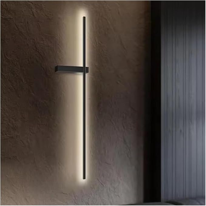 LED Wall Lamp Modern Minimalist Strip Wall Decor Lights Lighting for Bedroom Bedside Living Room TV Sofa Lobby Background Decor,Wall Lamp
