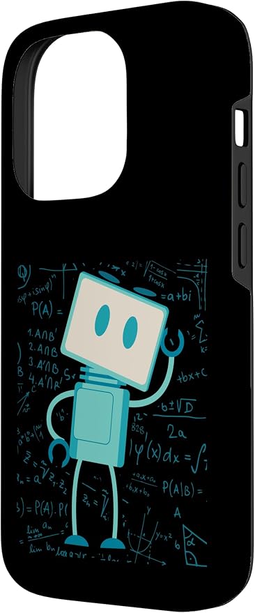 Artificial Intelligence Robot Futuristic AI Robotic Engineer Case for iPhone 14 Pro