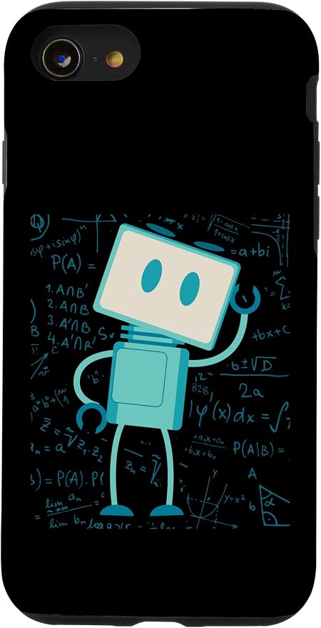 Artificial Intelligence Robot Futuristic AI Robotic Engineer Case for iPhone SE (2020) / 7 / 8