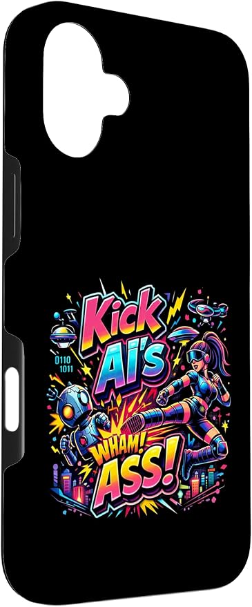 Tech Human vs AI Case for iPhone 16 Plus