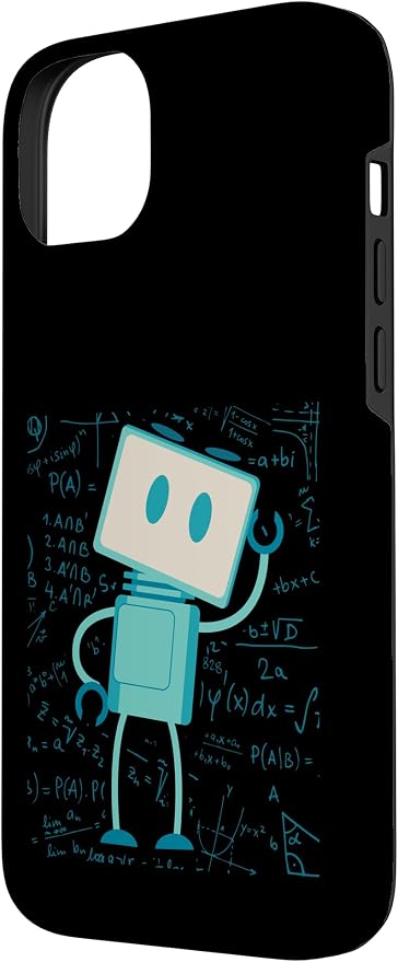 Artificial Intelligence Robot Futuristic AI Robotic Engineer Case for iPhone 14 Plus