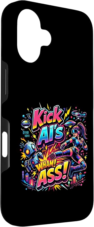 Tech Human vs AI Case for iPhone 16