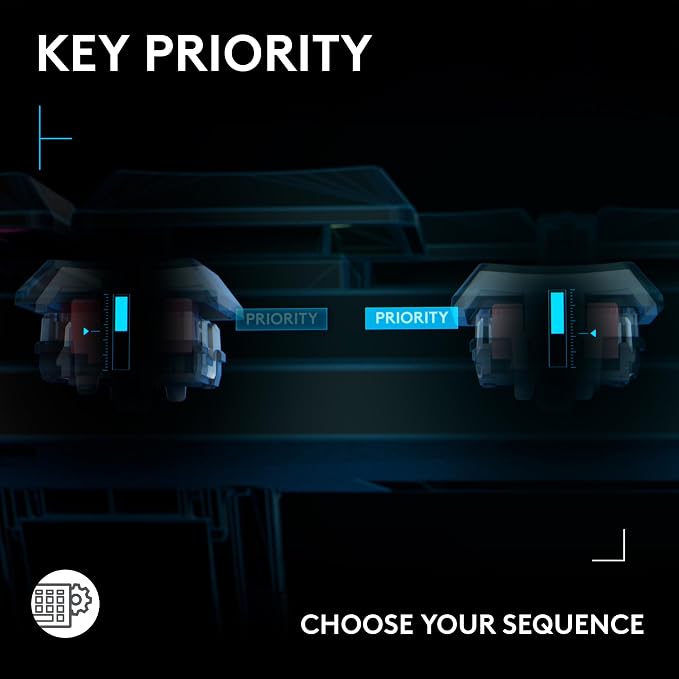 Logitech G515 TKL Rapid Wired Gaming Keyboard (Hall-Effect) - Black | Fully customizable, analog switches, rapid trigger, ultra-slim, USB-A port connection