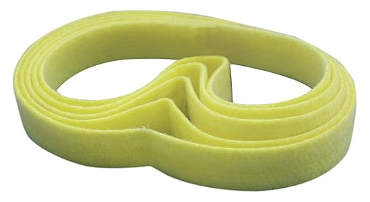 CS Unitec | 49004N | PTX SuperPolish Microfleece Belt (Closed) for a Perfect Mirror Finish on Pipes and Handrails. 1.2" x 26" (Pack of 1) - Made in Germany