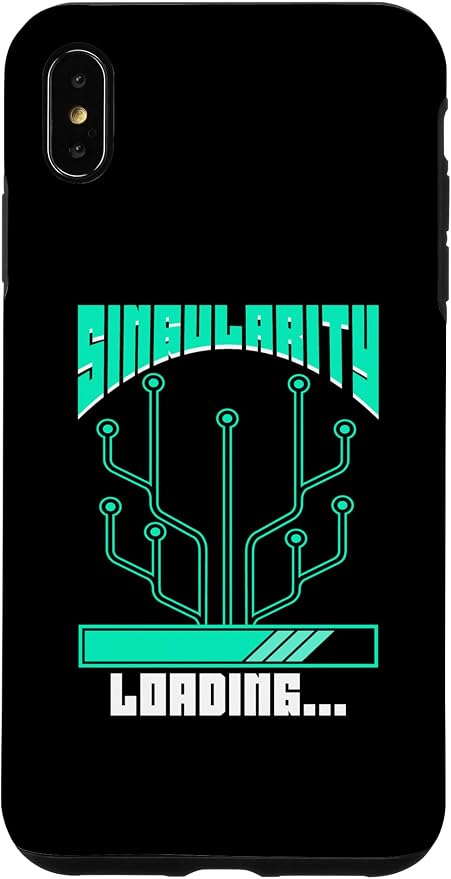 iPhone XS Max Singularity Loading Prompt Ai Artificial Intelligence Case