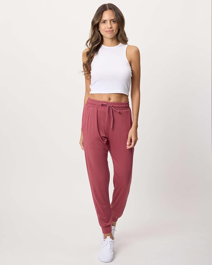 3 Pack Women's Lounge Joggers Sweatpant Active Athletic Yoga Workout Pocket | Available in Plus Size, Ladies Casual, Drawstring Gym Pants, Sleep Bottoms, Hiking, Running, Fitness, Exercise, Pajama, Soft