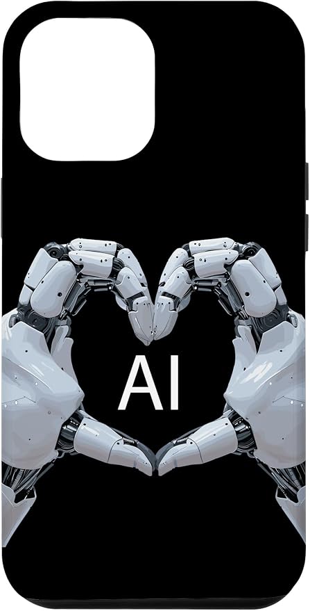 iPhone 13 Pro Max Love AI, Artificial Intelligence, robot hands Case