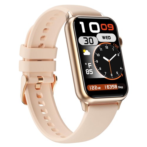 Health Fitness Tracker Smart Watch with 24/7 Heart Rate Blood Oxygen Blood Pressure Monitor Sleep Tracker 128 Exercise Modes Step Calorie Counter Pedometer IP68 Waterproof for Women Men Android iOS
