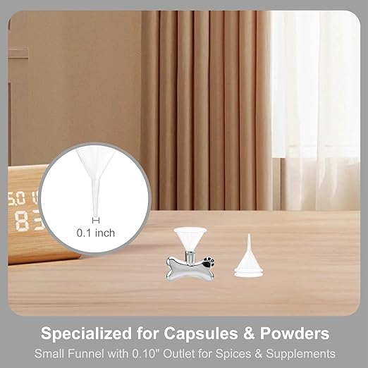 9Pcs Small Funnel with 2Pcs Droppers Set Tiny Mini Funnels for Kitchen Bottles Pet Souvenirs Essential Oils Filling Bottle Openings Convenient Powder and Water Transfer for Daily Use