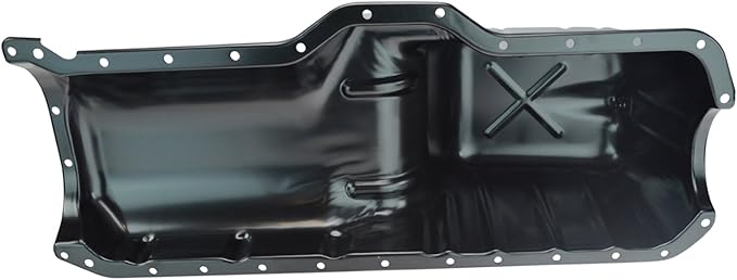 TRQ Engine Oil Pan Compatible with 1999-2004 Jeep Grand Cherokee 2000-2006 Wrangler