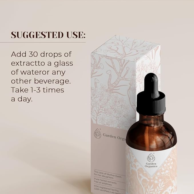 Shatavari USDA Organic Alcohol-Free Extract | Dietary Supplement, High-Potency Tincture | Natural Certified Organic Shatavari (Asparagus racemosus) Dried Root (2 oz)