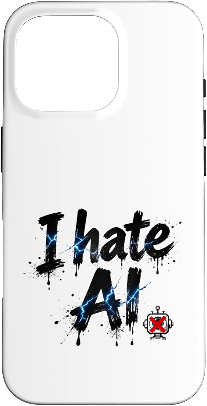 I Hate Ai Case for iPhone 16 Pro