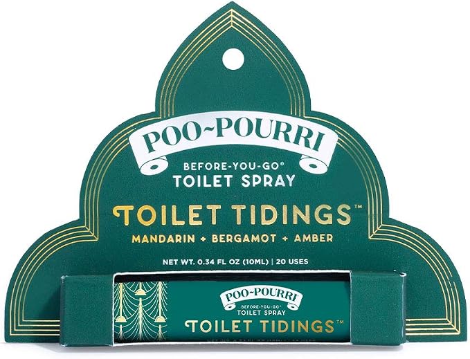 Poo-Pourri Before-You-go Toilet Spray, Toilet Tidings, 10 ml