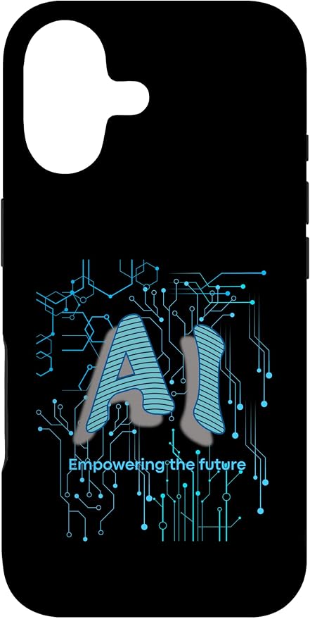 AI Circuit Board Tech Design for Programmers & Engineers Case for iPhone 17