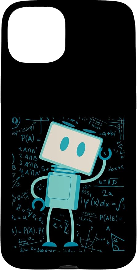 Artificial Intelligence Robot Futuristic AI Robotic Engineer Case for iPhone 15 Plus