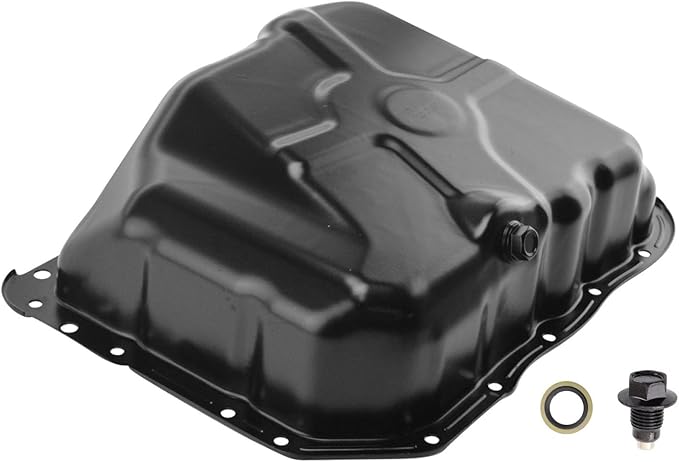 TRQ Engine Oil Pan Compatible with 11-14 200 08-14 Avenger 08-12 Caliber 07-17 Compass 09-19 Journey 11-13 Optima Patriot 07-10 Sebring 13-14 Sonata 11-12 Sorento Sportage