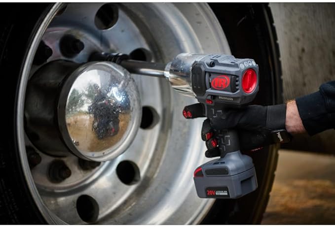 Ingersoll Rand W8571 3/4" 20V Cordless Impact Wrench Bare Tool, 2000 ft-lb Torque, 6" Extended Anvil, Friction Ring Thru-hole, Pistol