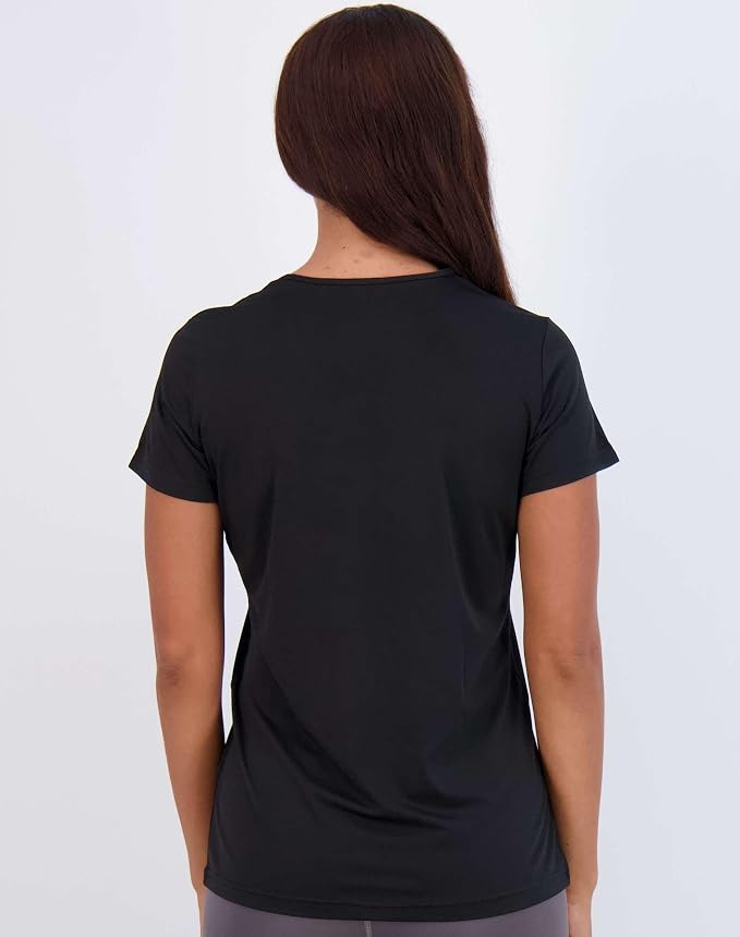 5 Pack Women's Dry Fit Short Sleeve Athletic Gym Workout Running Tops | Available in Plus Size, Exercise, Sports, Fitness, Quick Dry, Cooling, Moisture Wicking, Loose Basic Tees, Yoga, Pilates