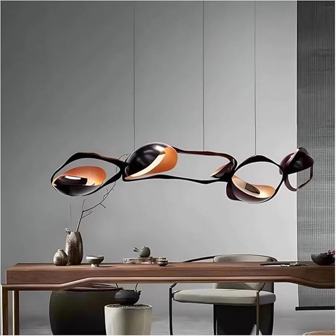 Modern Home Decor Led Lights Pendant Light Lamps for Living Room Chandeliers for Dining Hanging Indoor Lighting,Modern LED Chandelier(RC Remote dimming,Length 200)