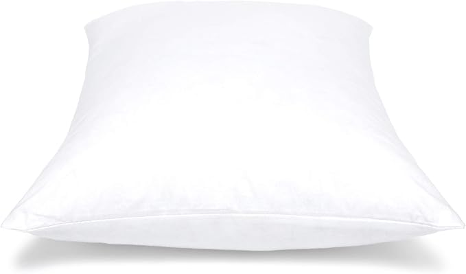 Pillow Inserts - Pack of 2-12" x 20" Rectangular Decorative Throw or Sham for Couch - Bed - Sofa