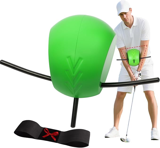 The Connector Swing Golf Training Aids,Golf Swing Trainers for Posture Correction Practice,Paired with Golf Arm Band Training Aids,Effectively Adjust The Coordination Between Arms and Body