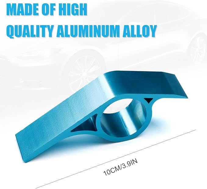 2Pcs Hitch Cover Removal Tool Fit for Tesla Model Y 4 Inch Aluminum Alloy Pry Bar Set Non-Marring Car Trim Removal Prybar Set for Garage Car Repair Shop