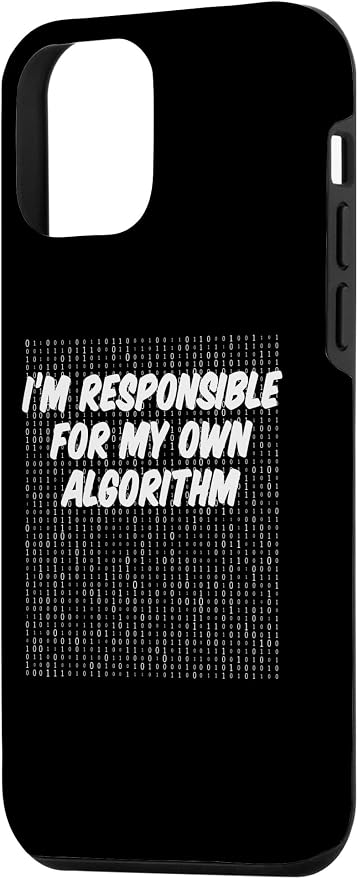 iPhone 12 mini Binary Code Computer Algorithm AI Artificial Intelligence Case