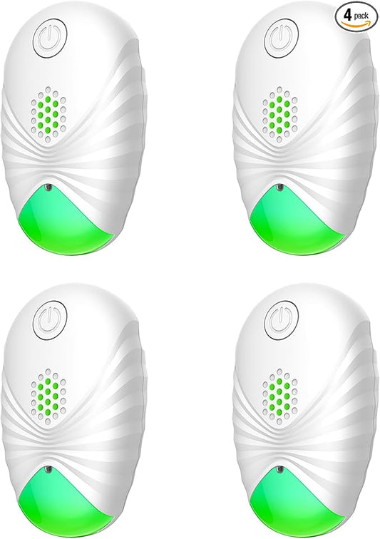 Air Purifiers for Home (4-Pack),Plug-in Air Purifier with Negative Ion Technology, Quiet Odor Eliminator for Smoke, Pets, Kitchen, Bathroom, Dust, and More