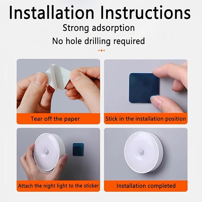 Night Light with Smart Sensor Dusk to Dawn Sensor LED Warm White Ambient Lighting Bedroom Bathroom Nursery Hallway Kitchen Stairs 2 Packs