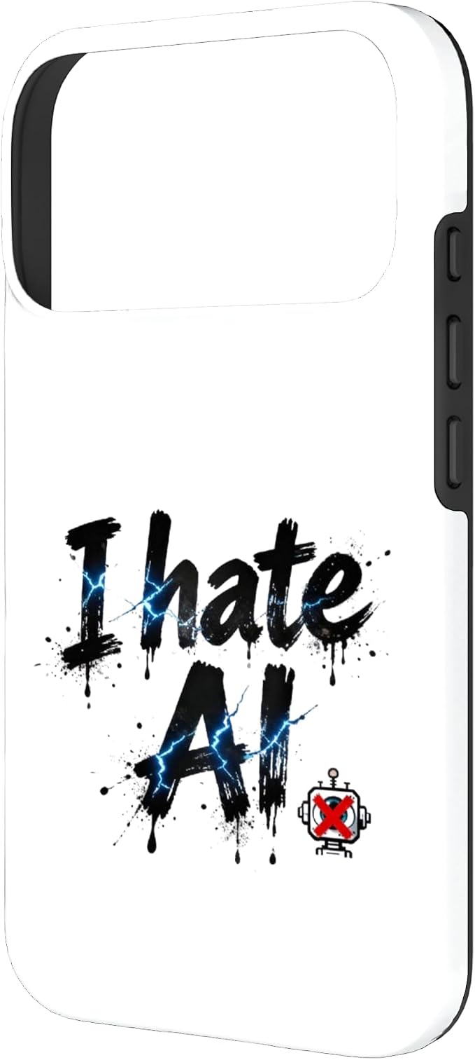 I Hate Ai Case for iPhone 17 Pro