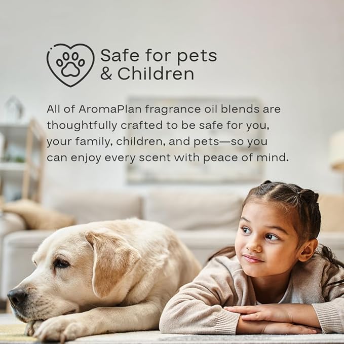 AromaPlan Hotel Scents Cinnamon Sticks 5 Fl Oz (148ml), Luxury Home and Hotel Fragrance Diffuser Oil for Aromatherapy - USA Made, Bigger Bottle, Bolder Aroma & Longer Lasting
