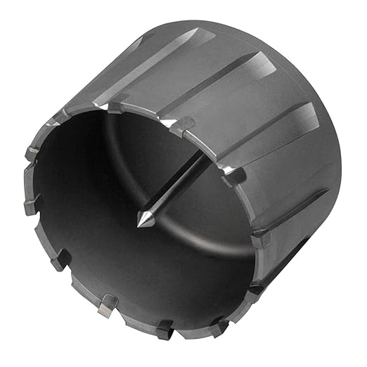 CS Unitec 9-1-8122 C 3-13/16'" x 8" TCT Hornet Tungsten Carbide-Tipped Annular Cutters, 3-13/16" Cutting Diameter, Tungsten Carbide, 8" Flute