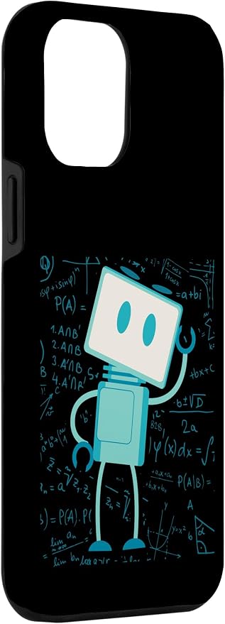 Artificial Intelligence Robot Futuristic AI Robotic Engineer Case for iPhone 12 Pro Max