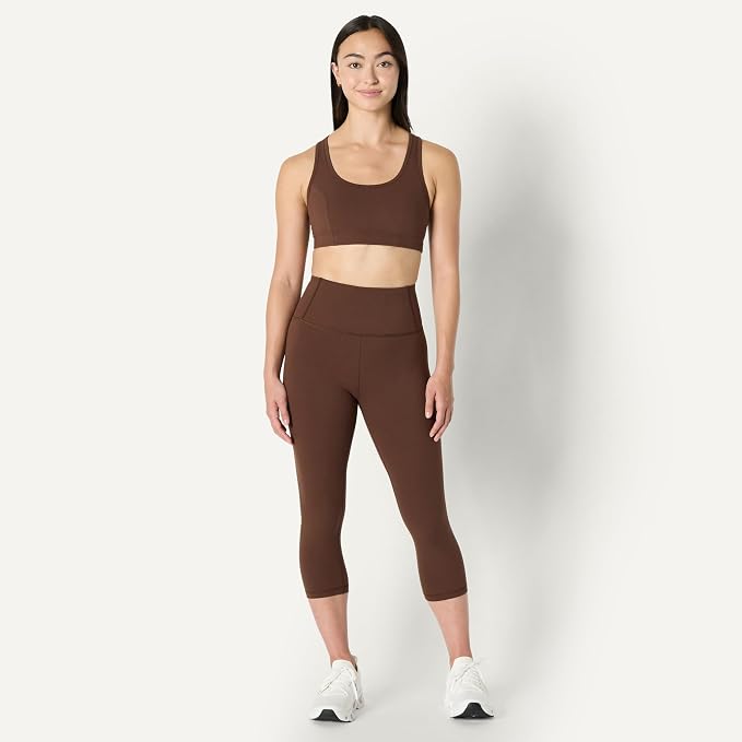 Amazon Essentials Women's Active Total Train Gym Workout Leggings