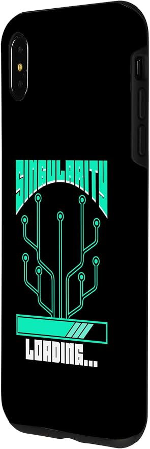 iPhone XS Max Singularity Loading Prompt Ai Artificial Intelligence Case
