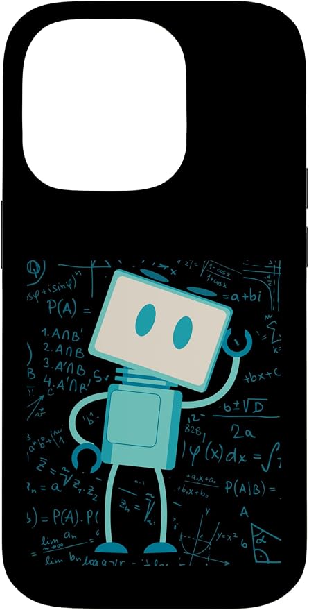 Artificial Intelligence Robot Futuristic AI Robotic Engineer Case for iPhone 14 Pro