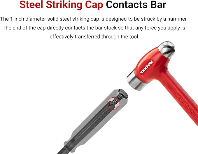 TEKTON Angled End Handled Pry Bar Set, 2-Piece (36, 45 in.) | LSQ90504 | Made in USA