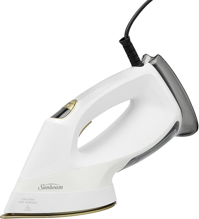 Sunbeam EliteSteam 1700W Digital Steamer & Iron – Stainless Steel Soleplate, 200ml Water Tank, Variable Steam, Quick 20s Heat-Up, 3-Year Limited Warranty – Ideal for Wrinkles & Upholstery