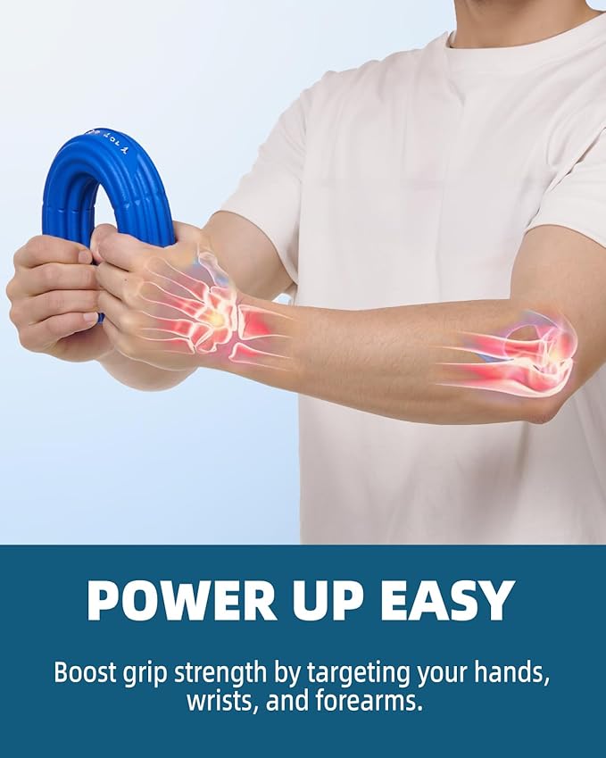 Flex Therapy Bar,Tennis Elbow Therapy Bar, Flexbar for Physical Therapy & Resistance Bar for Golfers Elbow,Tendinitis,Wrist,Forearms Pain, Improve Grip Strength and Relieve Pain