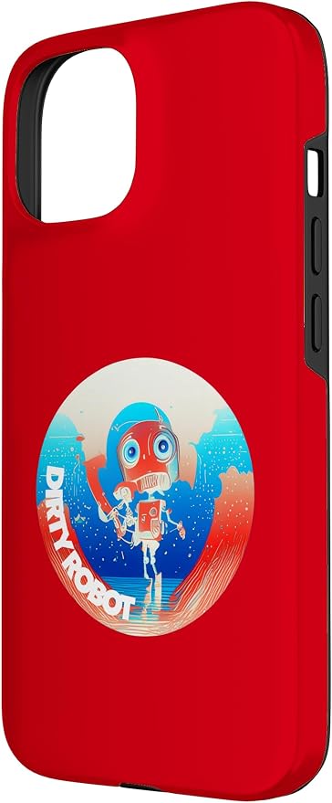 Dirty Robot my computer friend brand AI computing code cobot Case for iPhone 15
