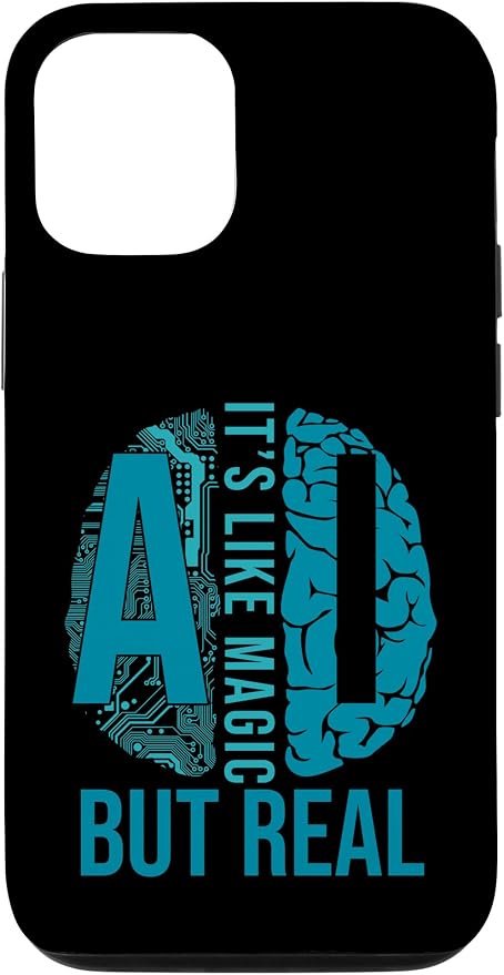 Artificial Intelligence Robot Futuristic AI Robotic Engineer Case for iPhone 12/12 Pro