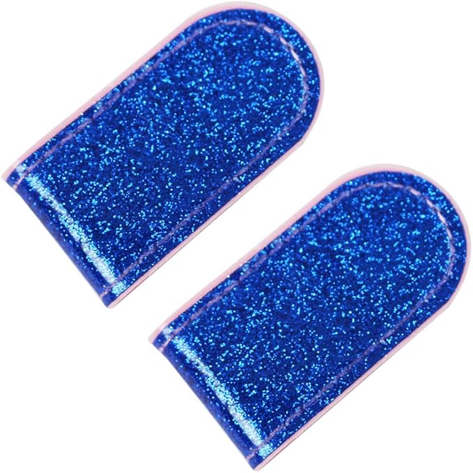 Glitering PVC Golf Hat Clip 2 PCS for Women Golfer