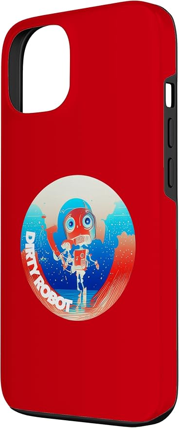 Dirty Robot my computer friend brand AI computing code cobot Case for iPhone 13