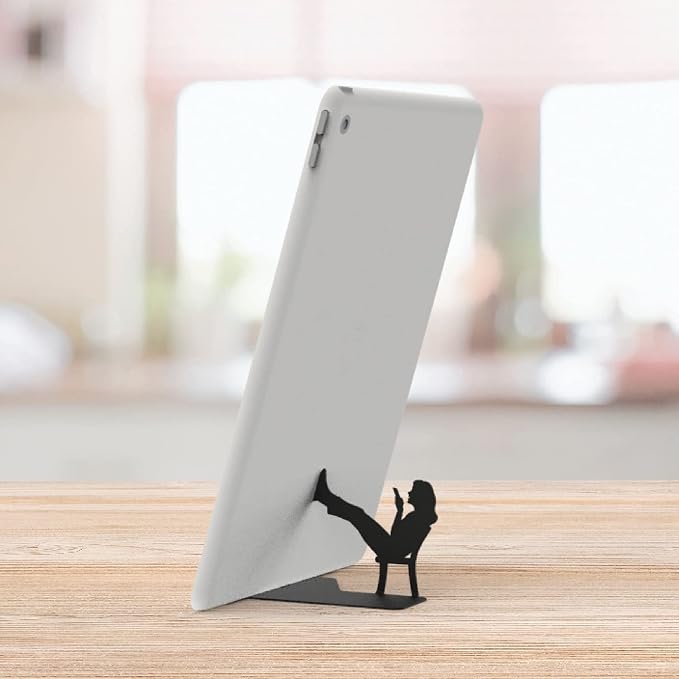 Artori Design Cell Phone Stand for Desk - Smartphone Stand for Office or Home - Cute Phone Stand for Recording Watching Videos Gaming or Video Calls - Unique Phone Holder for Tablets and Cellphones