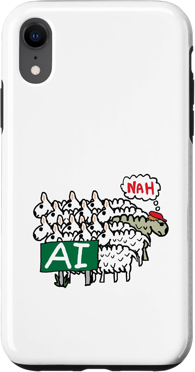 Anti AI Case for iPhone XR