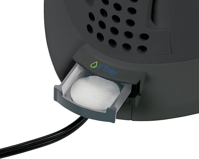 Pure Guardian Ultrasonic Cool Mist Humidifier, 100 Hour Run Time, 1.5 Gallon Tank, 440 Sq. Ft. Coverage, Medium Rooms, Quiet, Filter Free, Black, H3200BAR