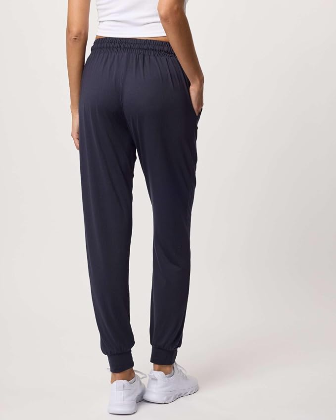 3 Pack Women's Lounge Joggers Sweatpant Active Athletic Yoga Workout Pocket | Available in Plus Size, Ladies Casual, Drawstring Gym Pants, Sleep Bottoms, Hiking, Running, Fitness, Exercise, Pajama, Soft